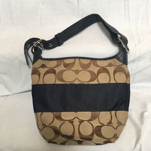 Coach shoulder tote bag- great condition.